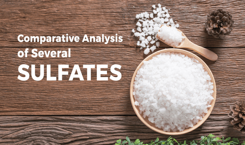 Comparative Analysis Of Several Sulfates-1